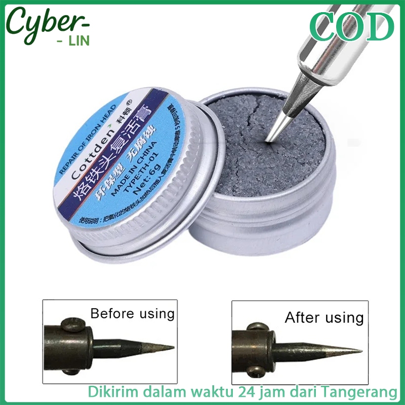 Tip Refresh Pembersih Mata Solder Mechanic / Soldering Tip Refresh Mechanic Original-Cyber_Lin
