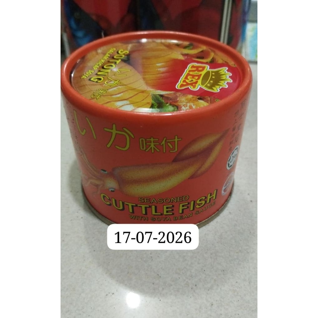 

Sotong Kaleng /Cumi Kaleng 425gr dan 170gr Halal
