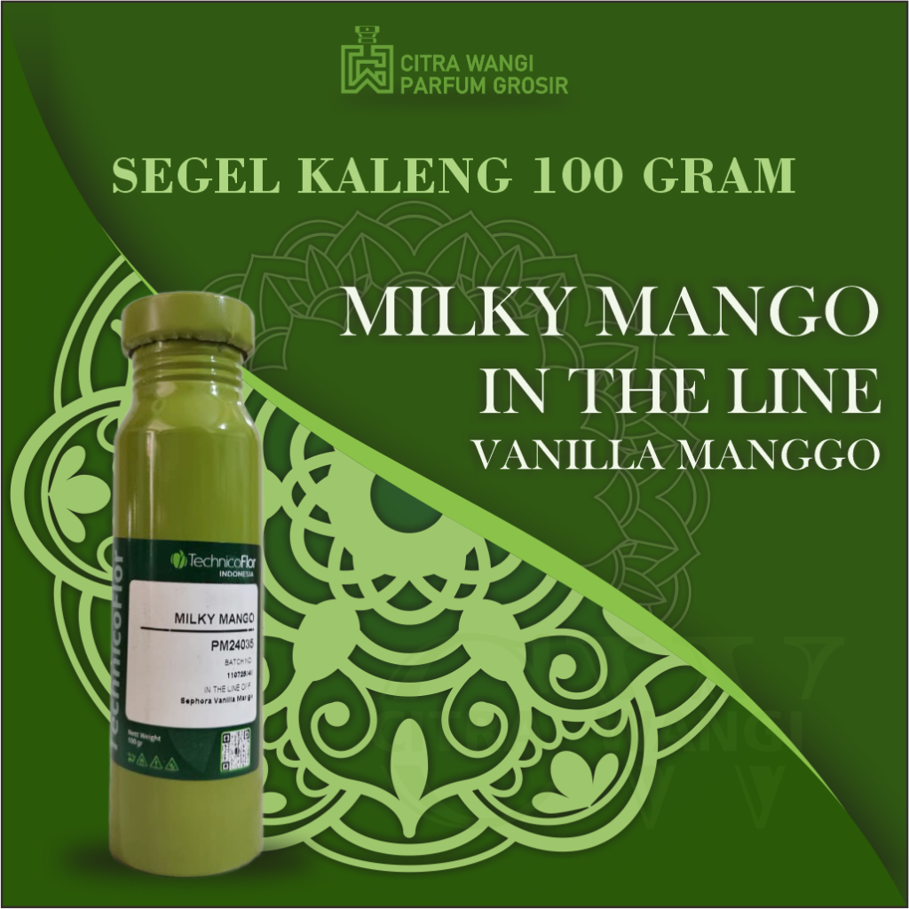 

[100 GRAM] MILKY MANGO SEARAH VANILA MANGGO BY TFI KEMASAN SEGEL KALENG 100 GRAM ( ORIGINAL )