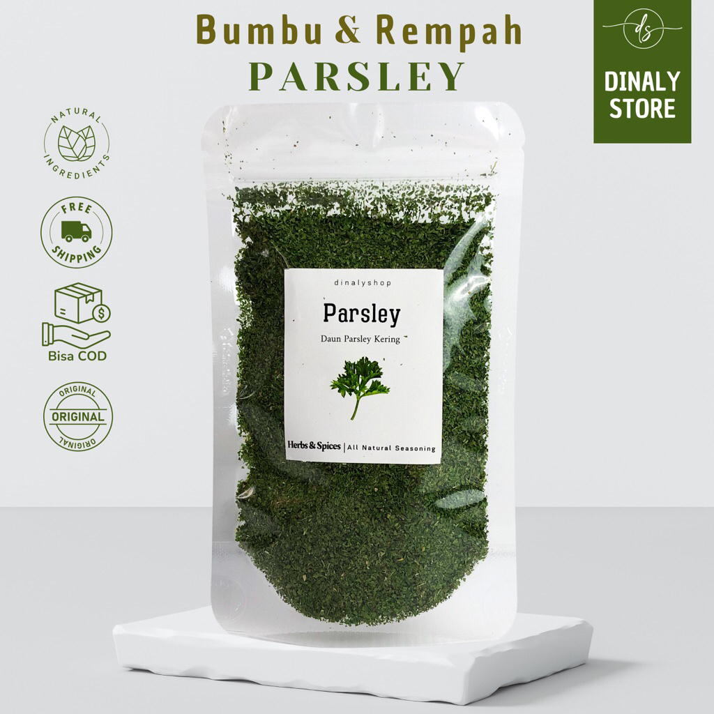 

Daun Parsley Kering 30 Gram Bubuk MPASI Flakes Premium Quality Bumbu Dapur