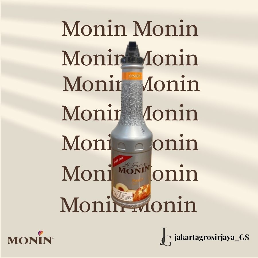 

Monin Puree Fruit Mix Peach 1 Liter