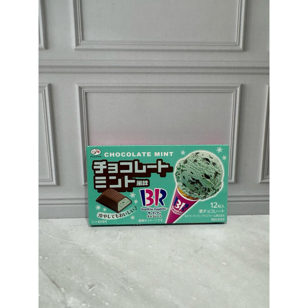 

Fujiya choco mint X baskin robbins japan