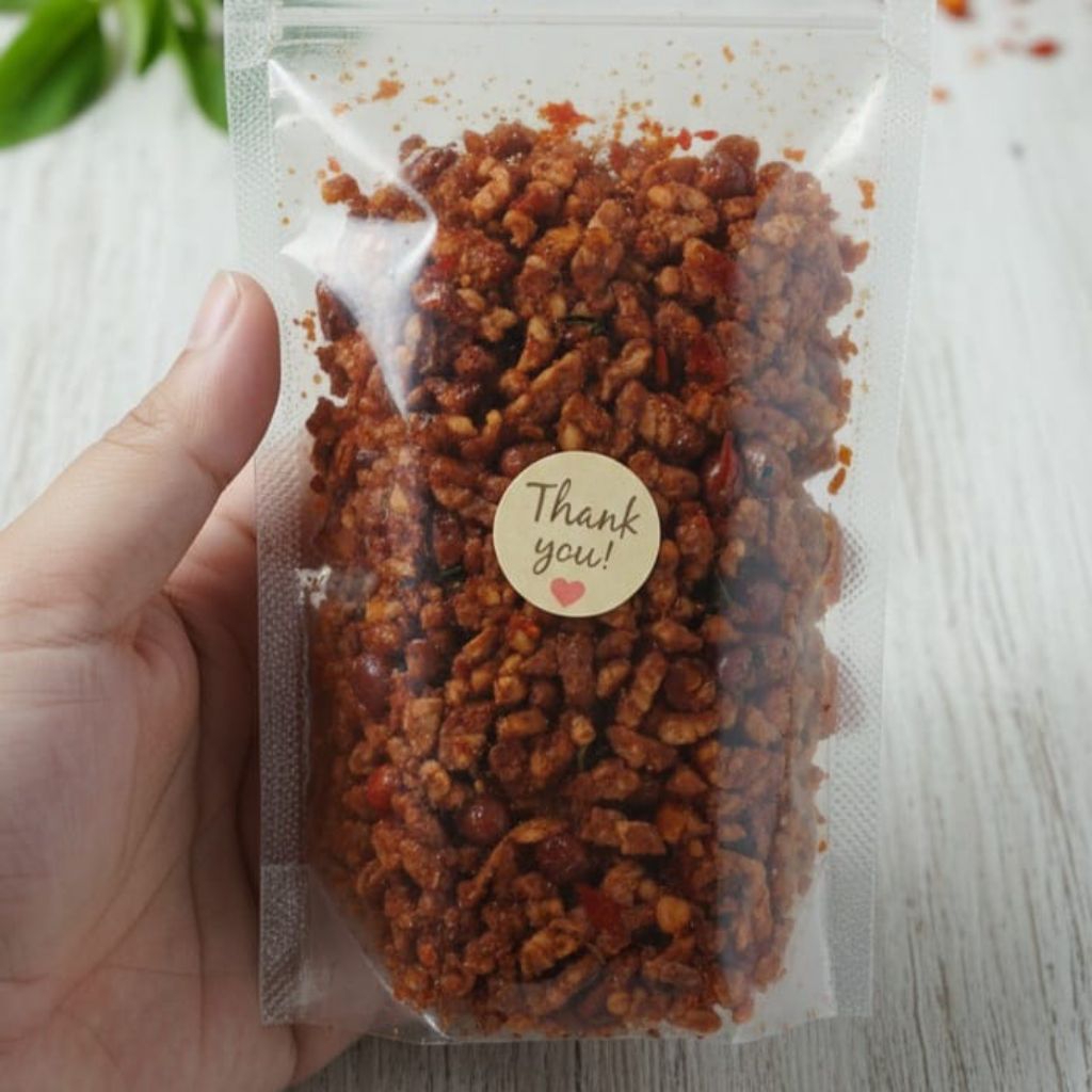 

kering tempe orek tempe pedas manis renyah praktis 200gr