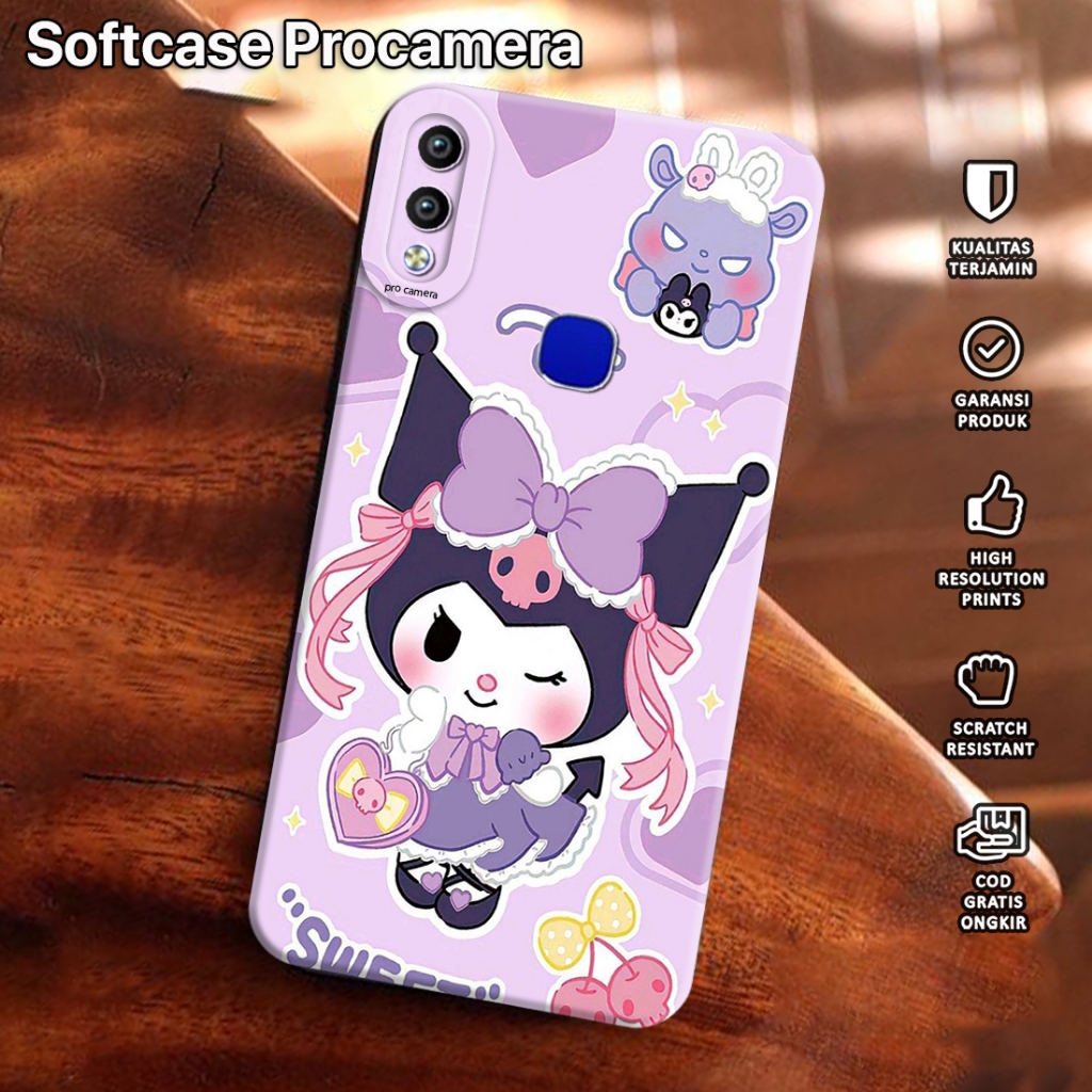 Case Hp For VIVO V11 V11i 1806 - Casing For VIVO V11 V11i 1806 - ( DK24 ) - Softcase Hp - Silikon Hp