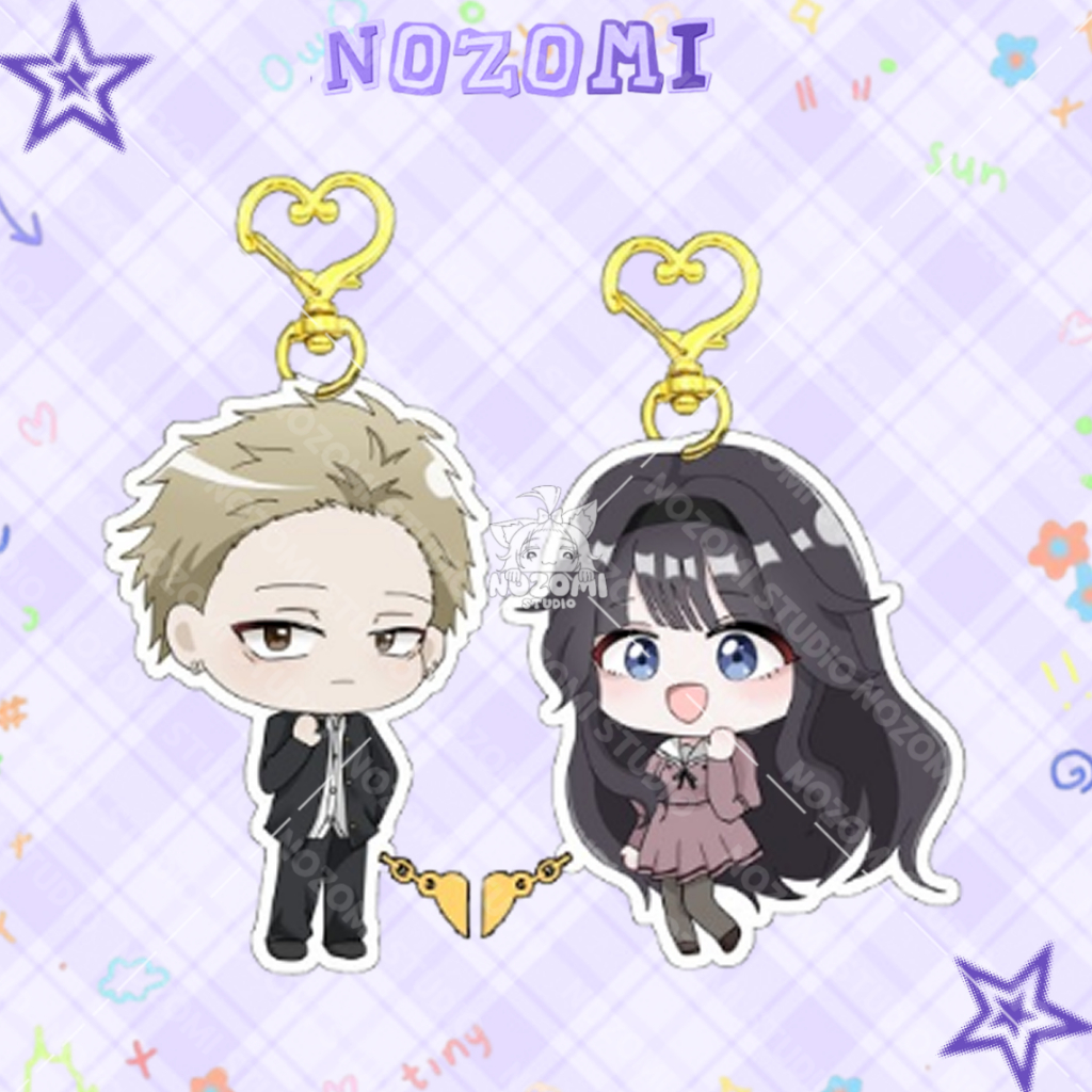 KEYCHAIN COUPLE KAORU HANA WA RIN TO SAKU