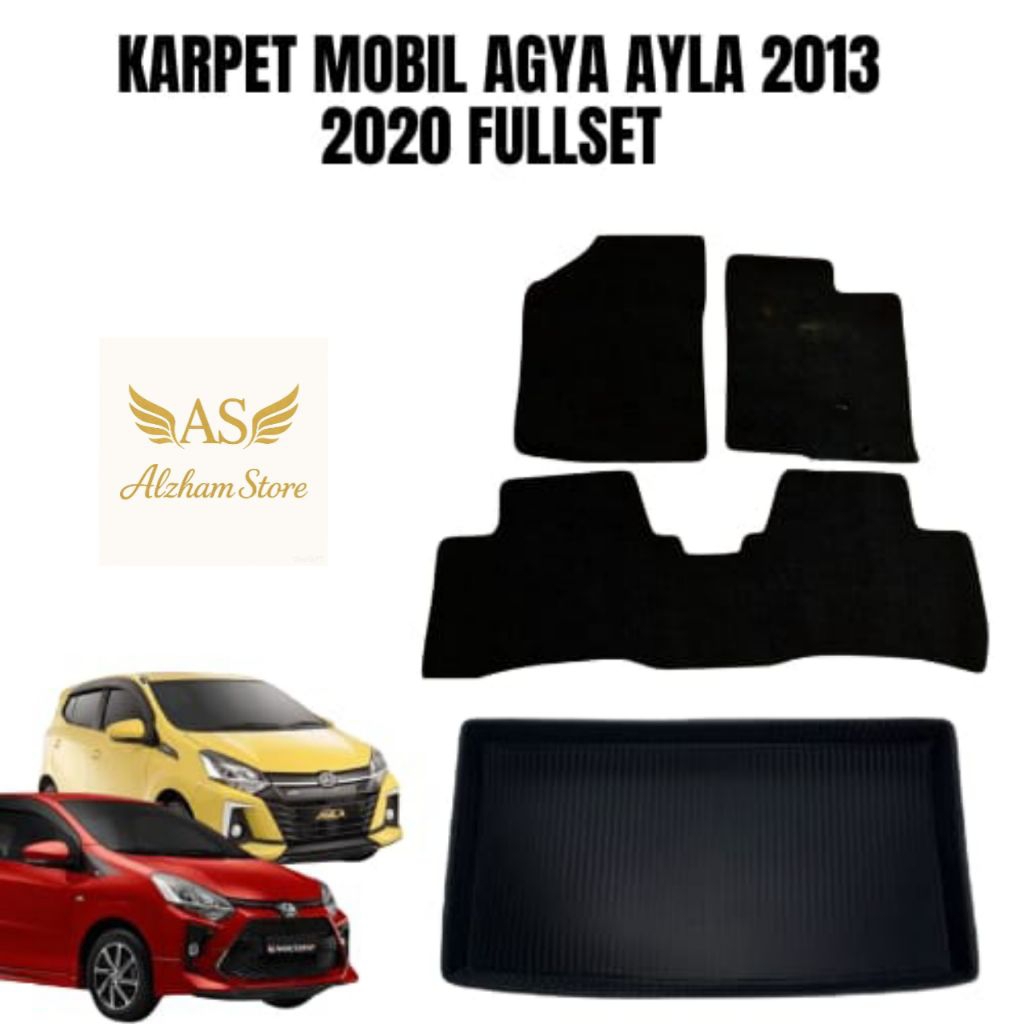 KARPET MOBIL AGYA AYLA 2013 2020 FULLSET