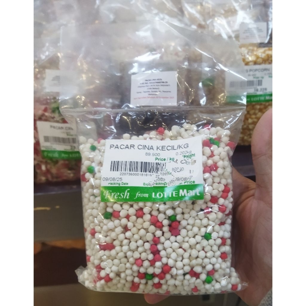 

PACAR CINA KECIL 200GR ISI 3 PCS