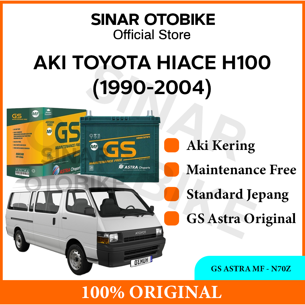 AKI HIACE H100 GS ASTRA MF KERING N70Z