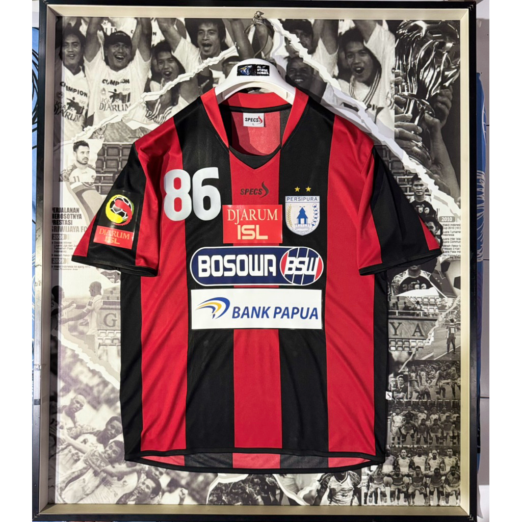 Jersey Persipura Home 2009/10 Original Specs #86