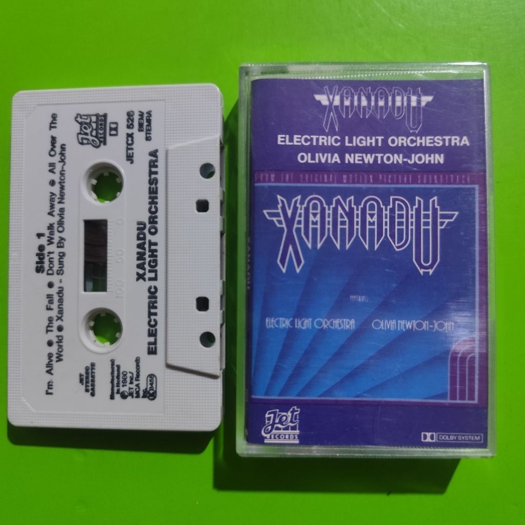 Kaset Import XANADU Electric Light Orchestra, Olivia Newton-John