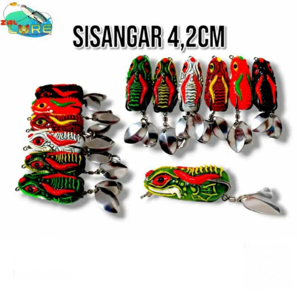 SOFT FROG 3D SISANGAR 4,2CM