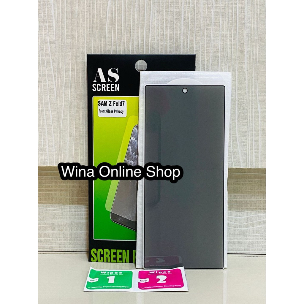 Spy Z Fold 7 || Tempered glass Samsung z fold 7 spy / kaca z fold 7 / antigores gelap z Fold 7