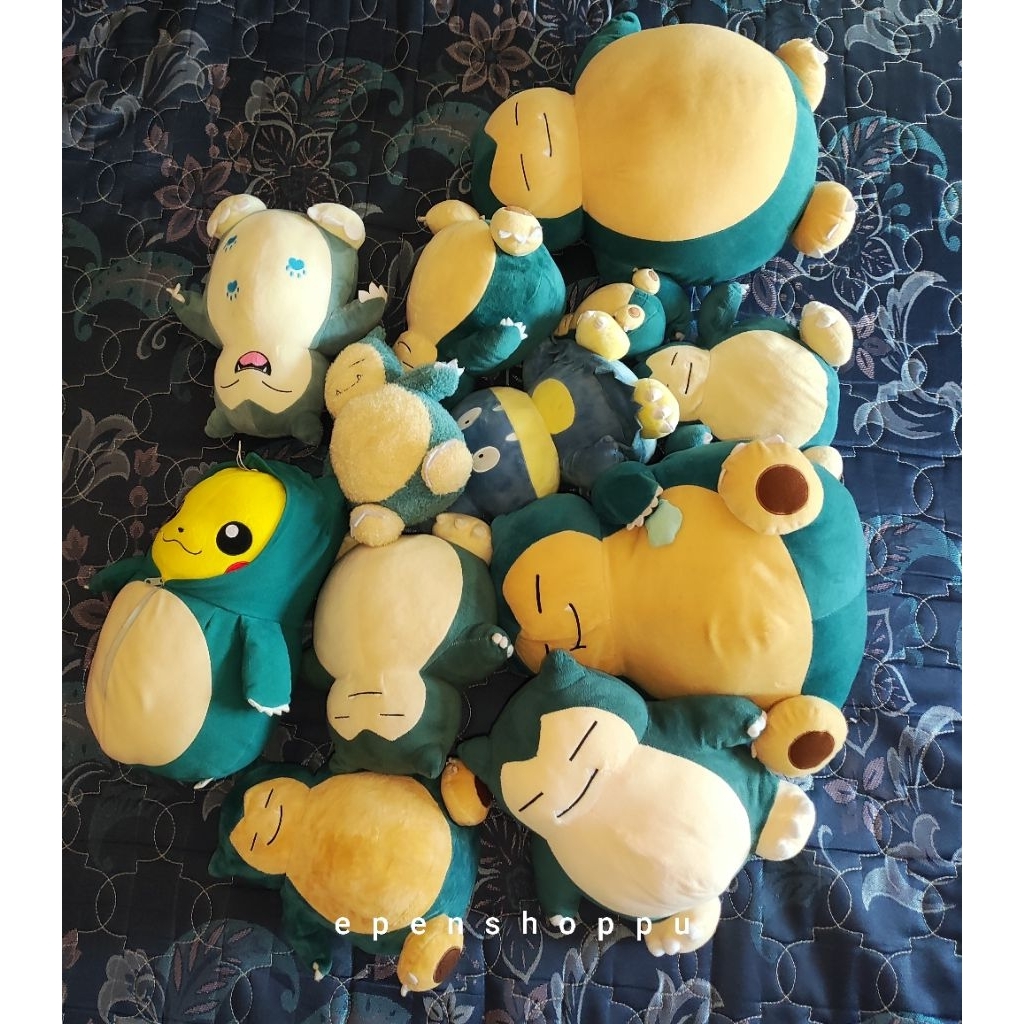 Boneka Aneka Snorlax - Boneka Pokemon Plush