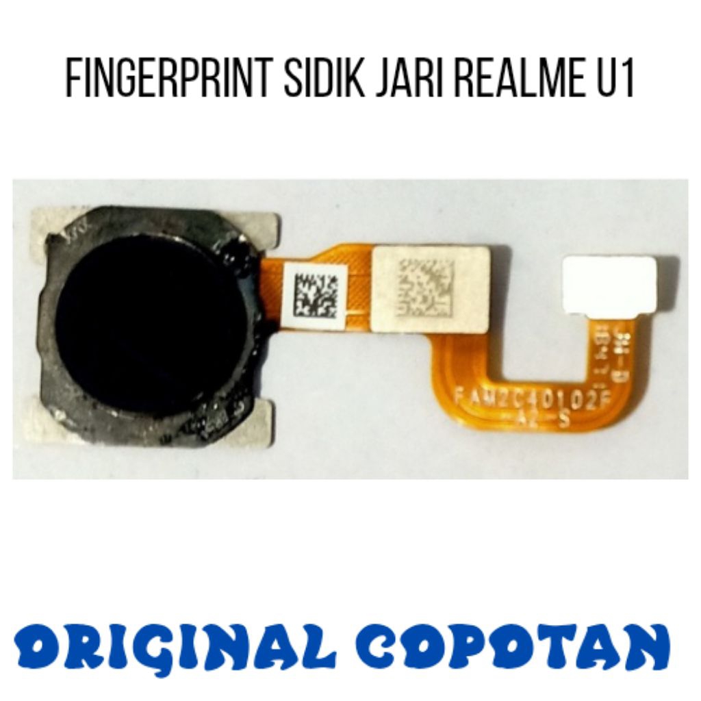 fingerprint sidik jari realme u1 original copotan