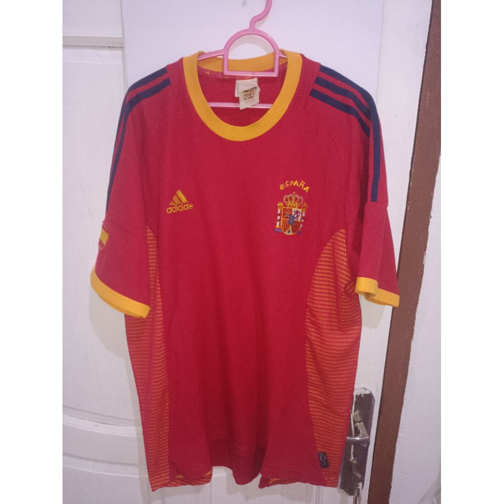 Jersey Spanyol Spain Home 2002 Original Second