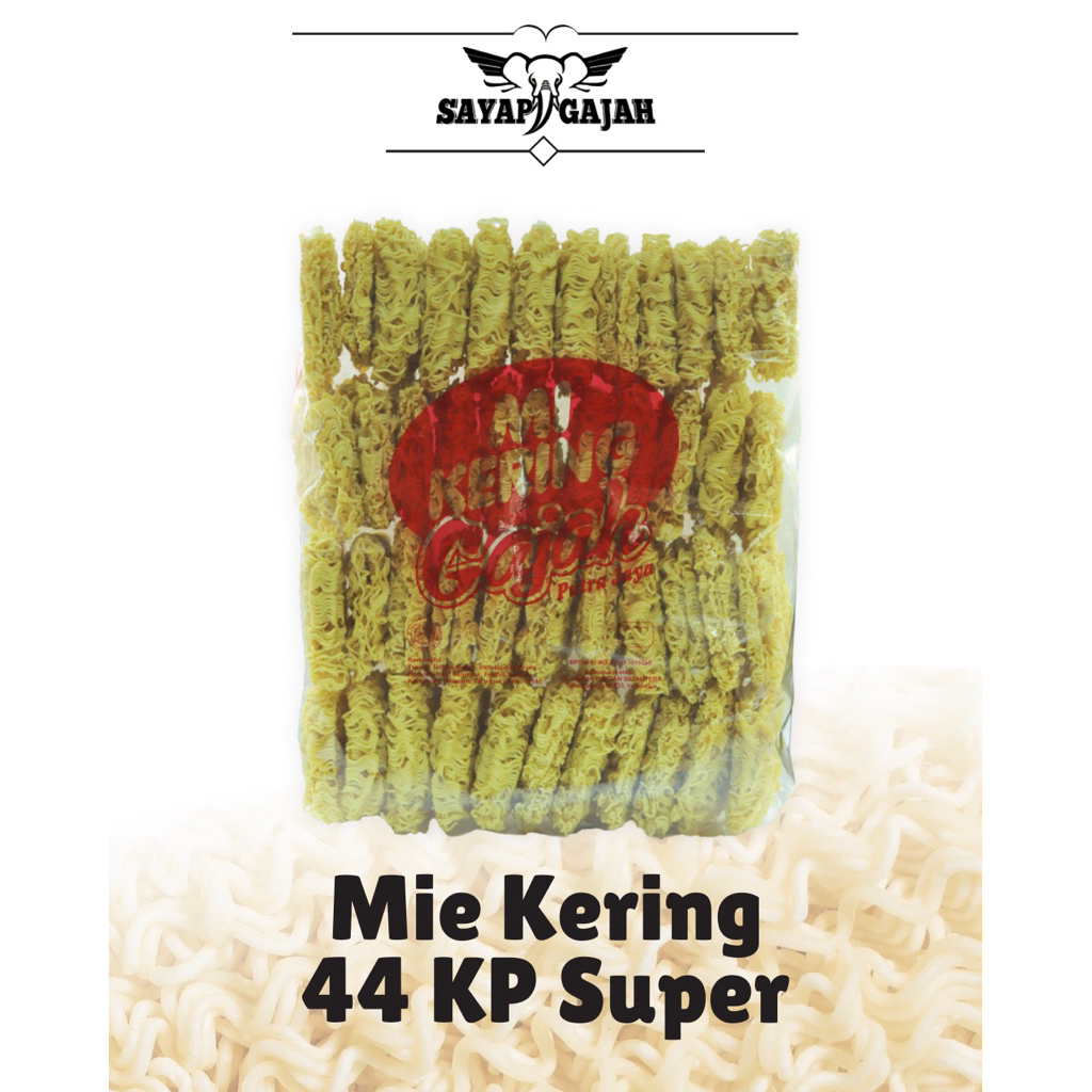 

Mie Kering Gajah 44KP Super