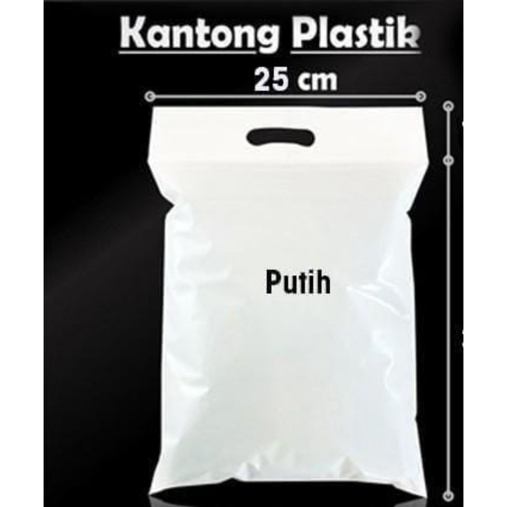 

plastik packing warna putih