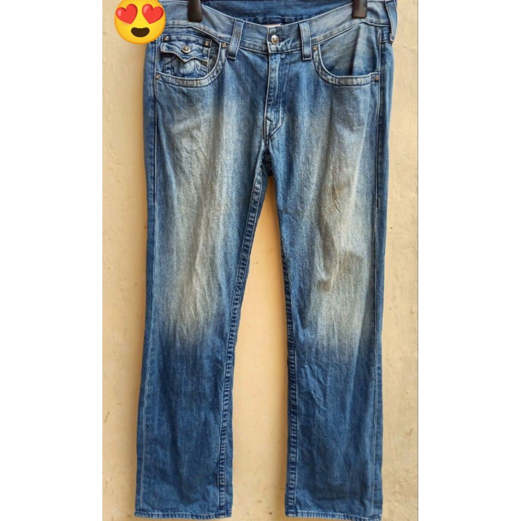 TRUE RELIGION Jeans Mewah Size 36 Fit 38100% Original