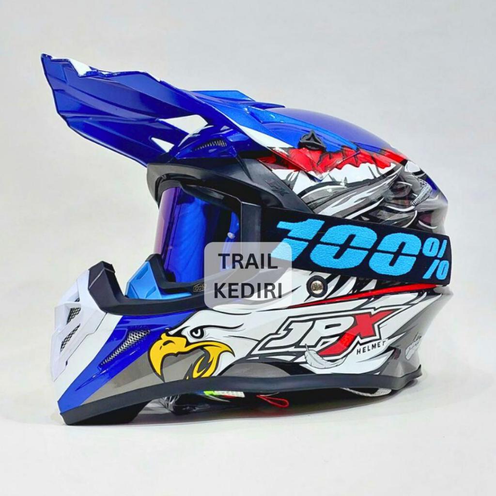 Jpx Cross X39 Glossy Blue Fox1 Helm Trail Google