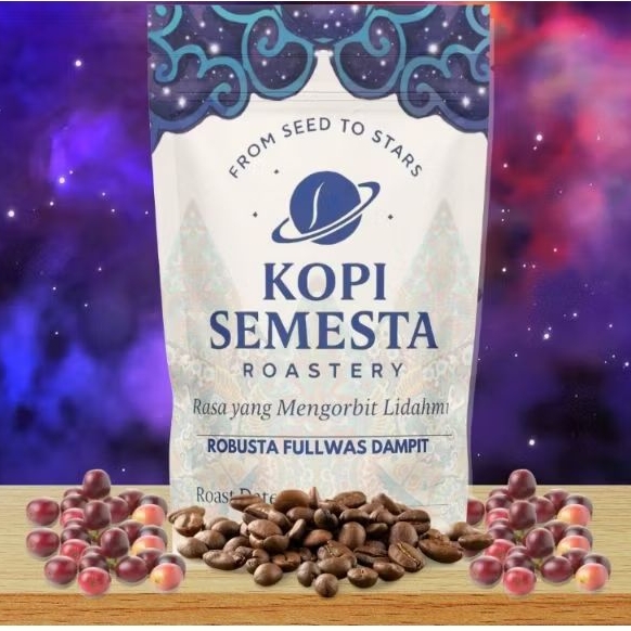 

robusta fullwas Dampit (500gram)