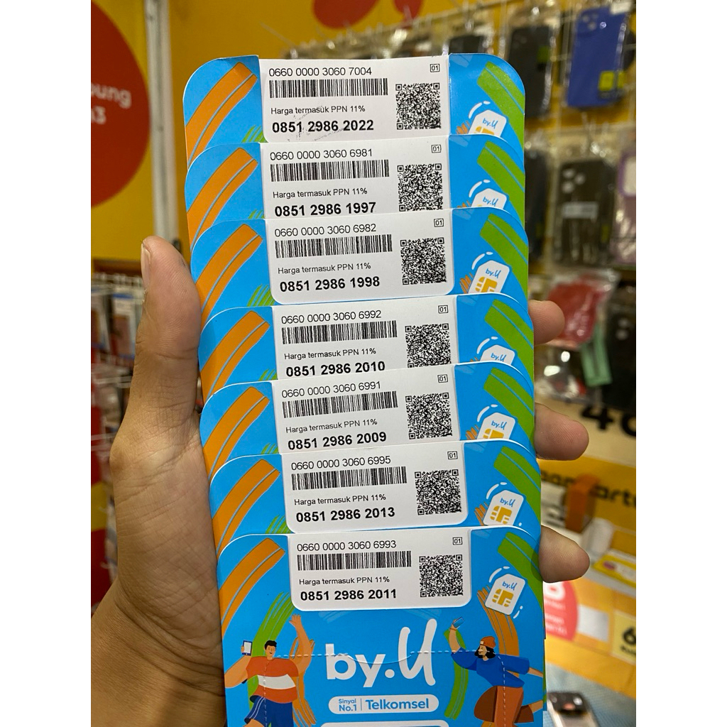 kartu perdana byu seri tahun kelahiran