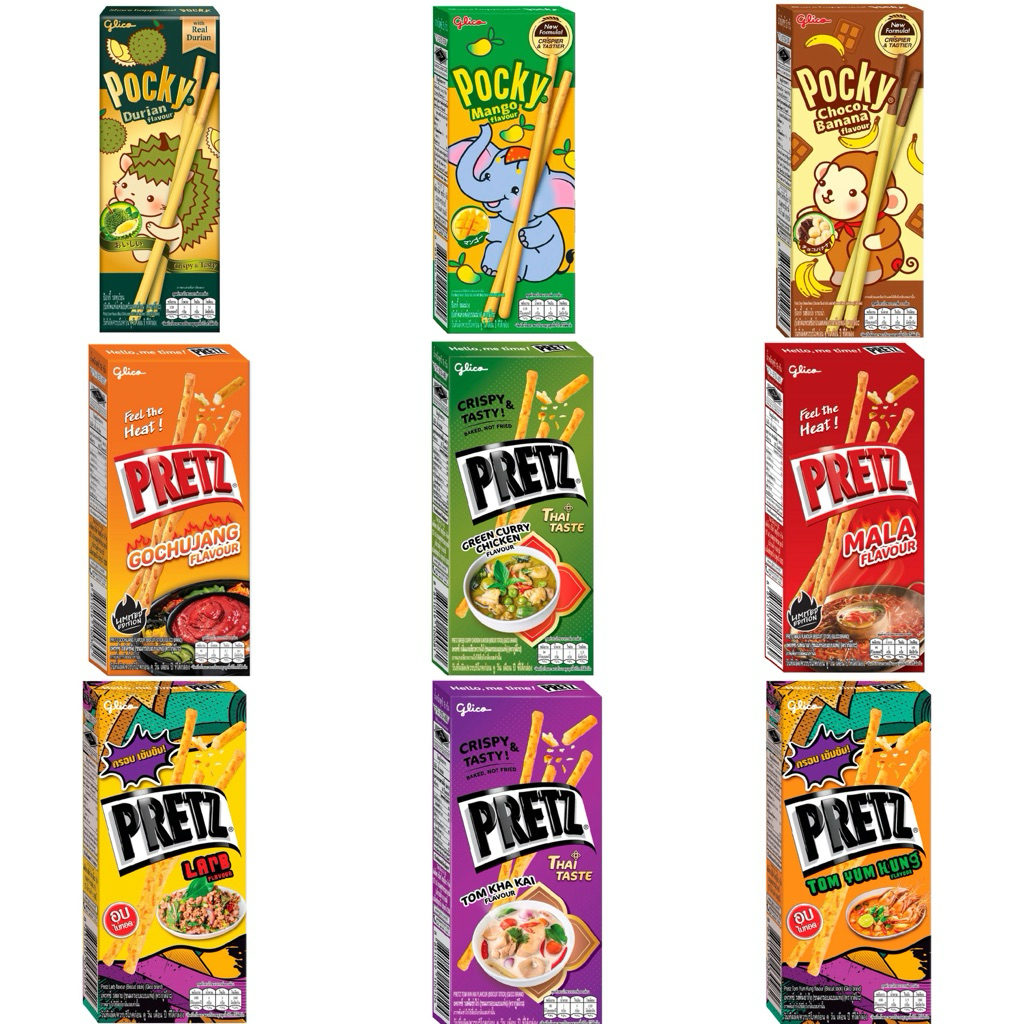

Pocky & Pretz Thailand Edition Durian Mango Tomyum
