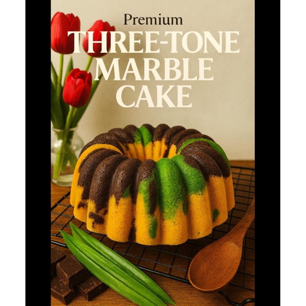 

Marmer Cake Premium 3 rasa by Mams Kitchen