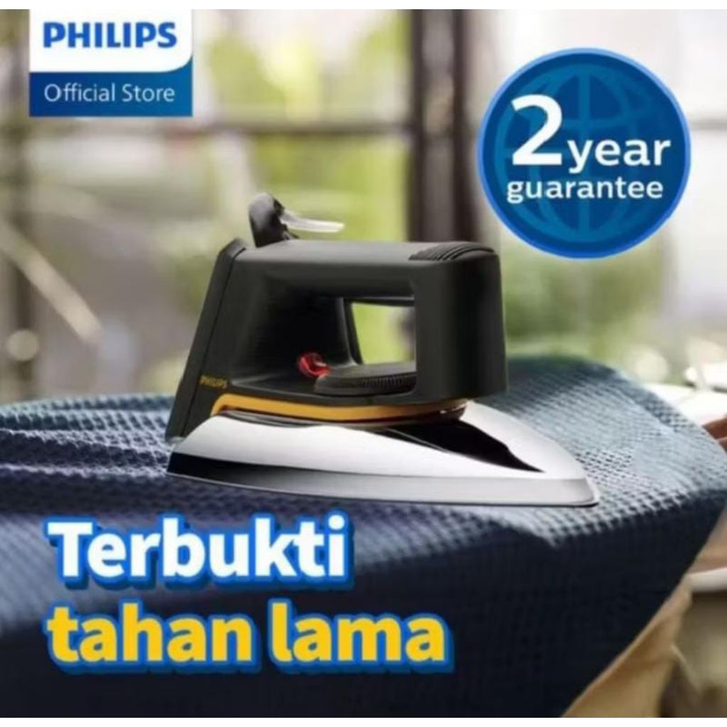 setrika Philips electric Dry iron CLASSIC HD / 1172 Philips original setrika