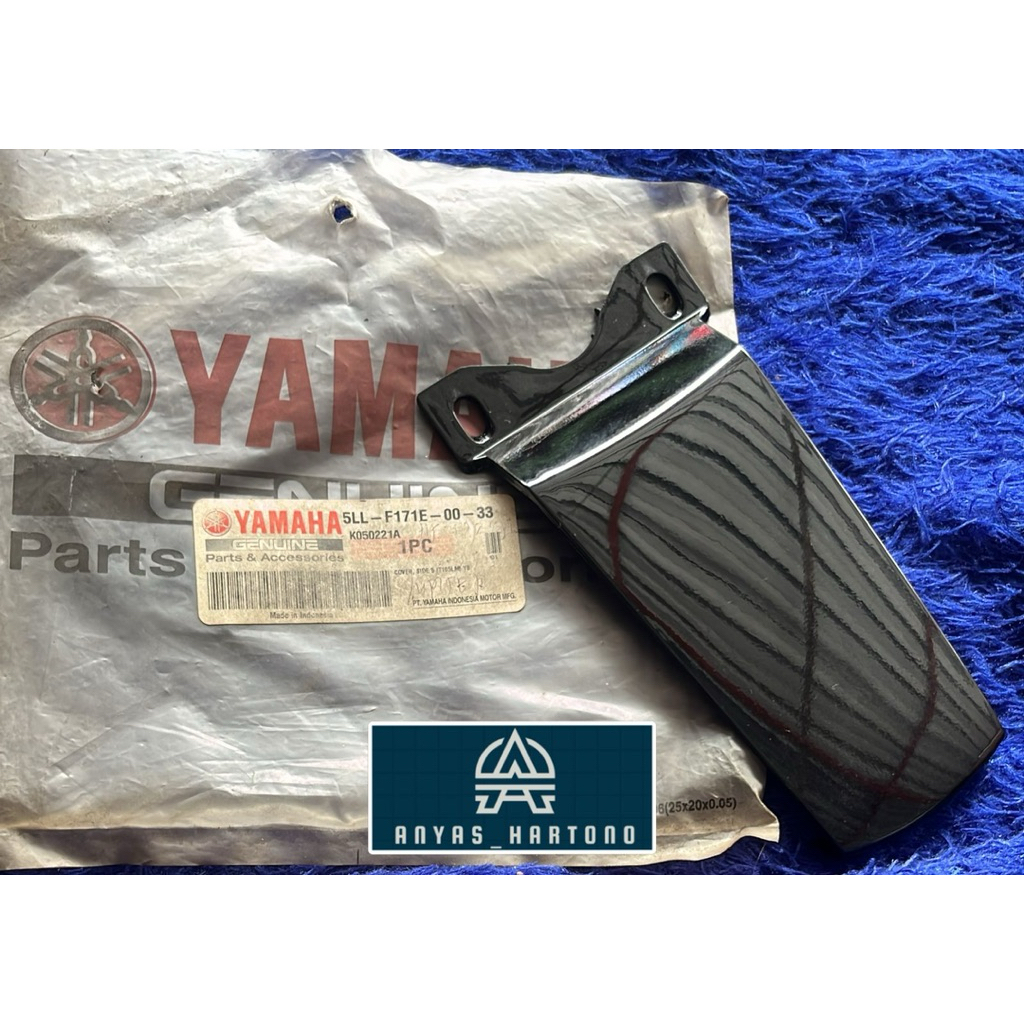 Side cover 5 sambungan body belakang Jupiter Z lama old hitam | 5LL-F171E-00-33 | original Yamaha