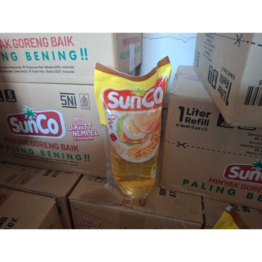 

Minyak Goreng Sunco Satu Liter - Satu Karton isi 12