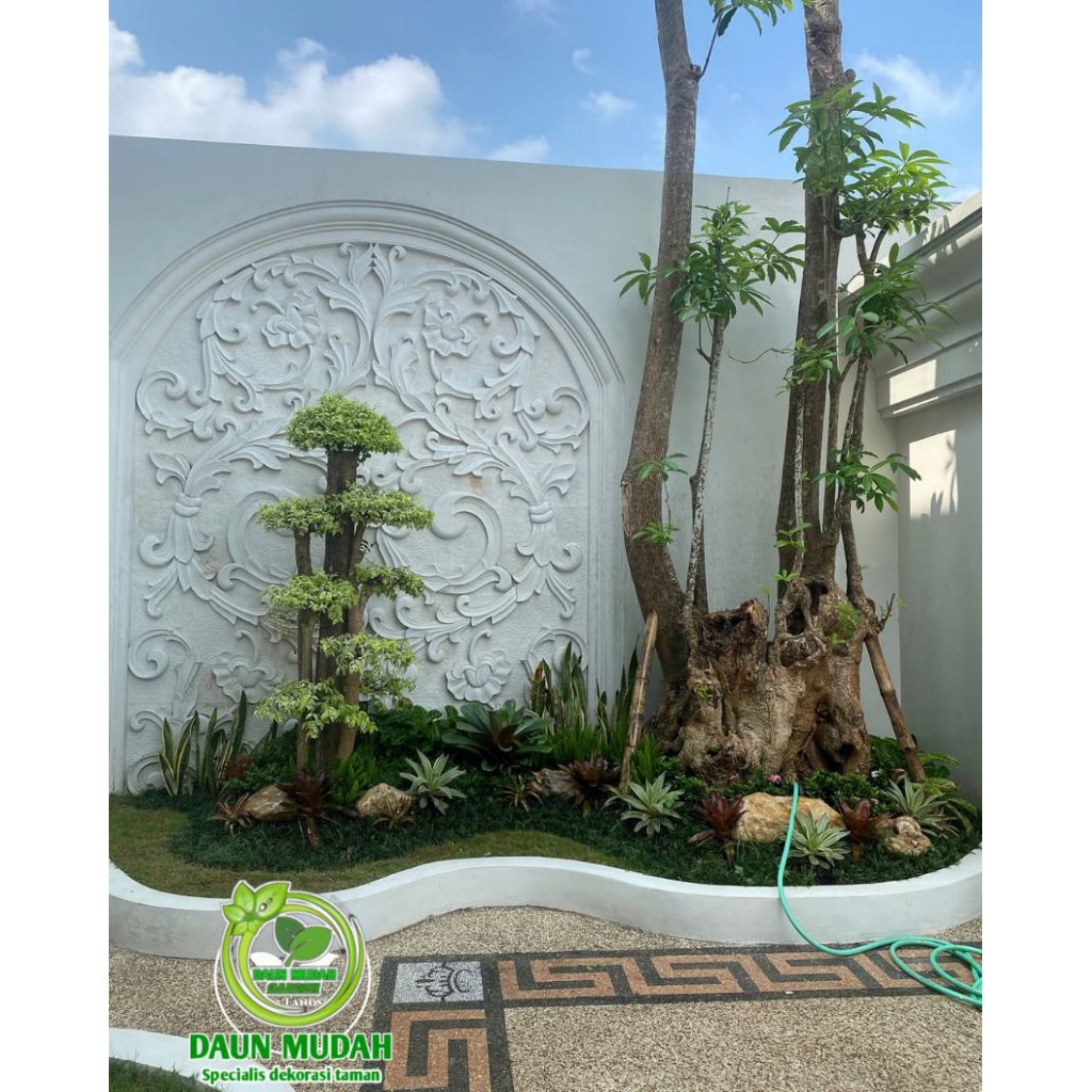 taman bonsai anting putri / taman pohon pule