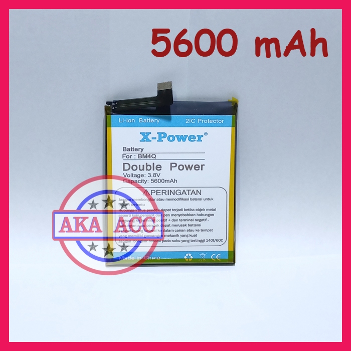 Baterai Xiaomi Redmi K30 Pro  BM4Q Batu Batre Battery Tanam Double Power