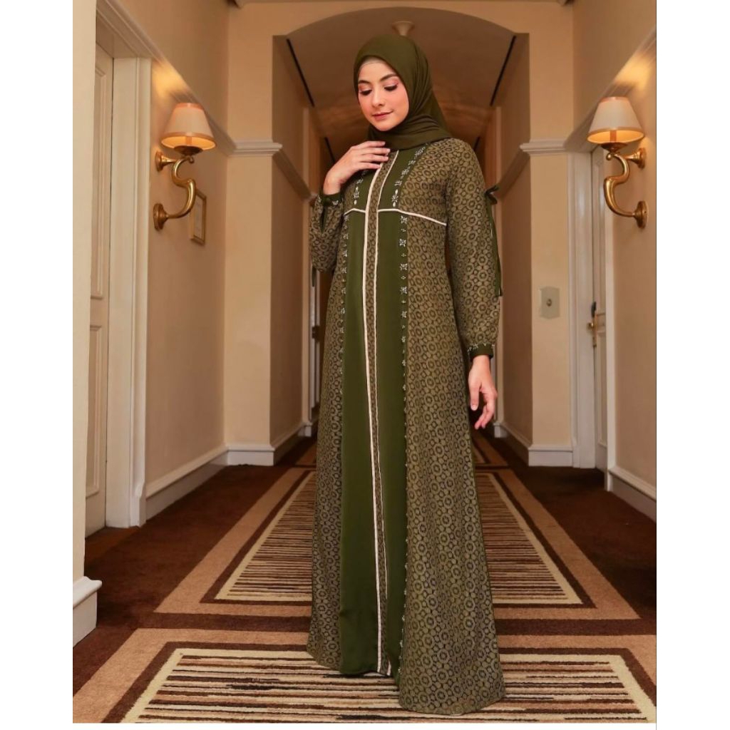 ARUNA DRESS by SALEERA.KIDS x KALEELA.ID   /  GAMIS ANAK ARUNA SALEERA KIDS  /  ARUNA BROCADE DRESS 