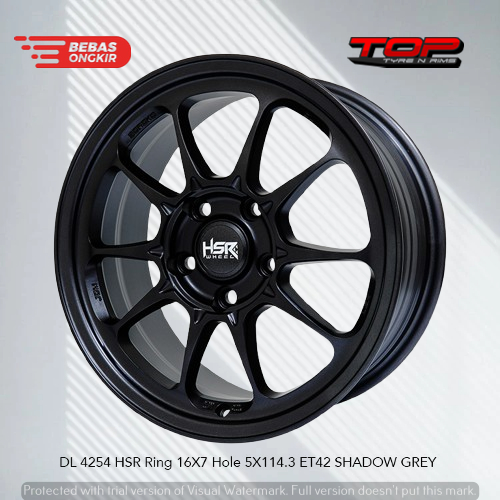 Velg HSR WHEEL DL Ring 16 Murah - Pelek Untuk Mobil Ertiga Xl7 Innova Xpander R16 Original