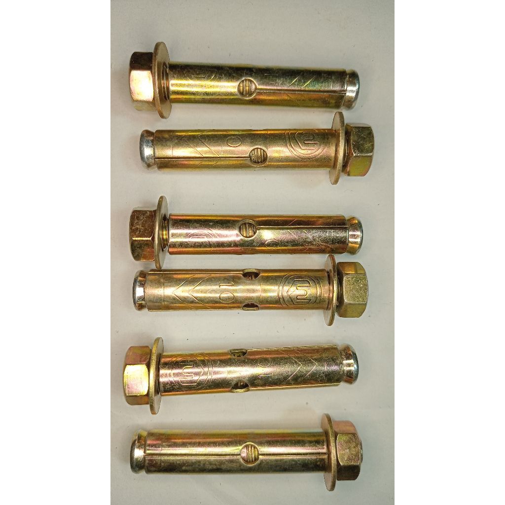 dinabolt 10x50, isi 20, 50 & 100, dynabolt, expansion bold, anchor bolt, dinabol, kualitas super, ba
