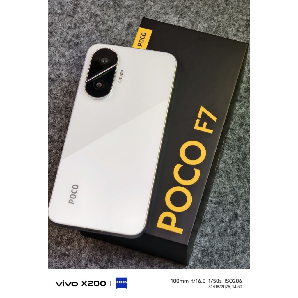 POCO F7 muluss bekas konten