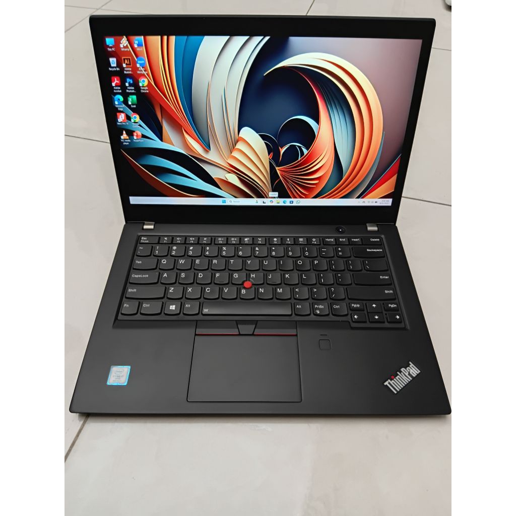 Laptop Slim Ringan / Lenovo Thinkpad T480s Core i7-8650U /Vga Nvidia Geforce 2GB DDR5 / Display Full