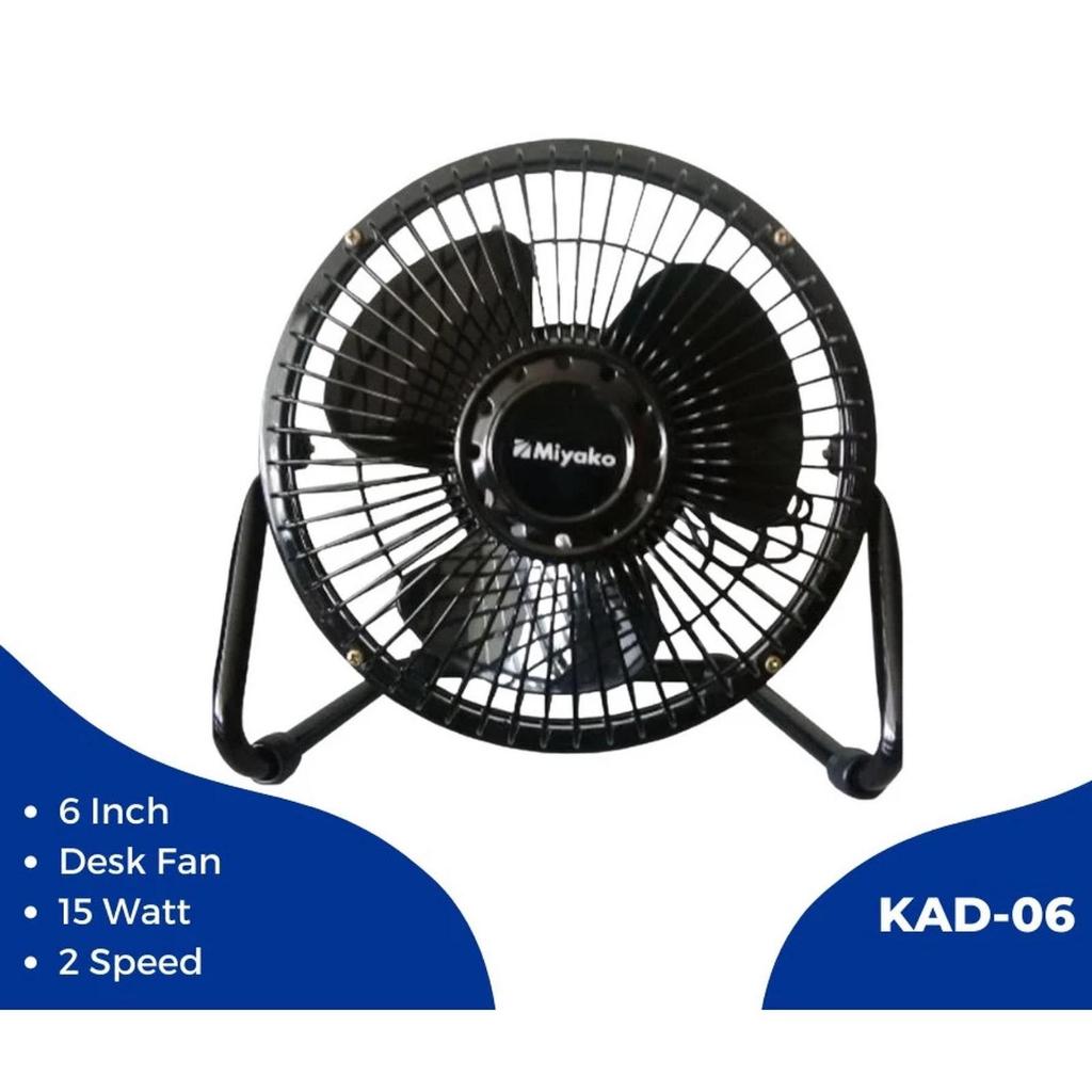 Miyako Kipas Angin KAD 06 / Kipas Meja Miyako KAD-06 / Kipas Angin Mini Miyako ORIGINAL BATAM
