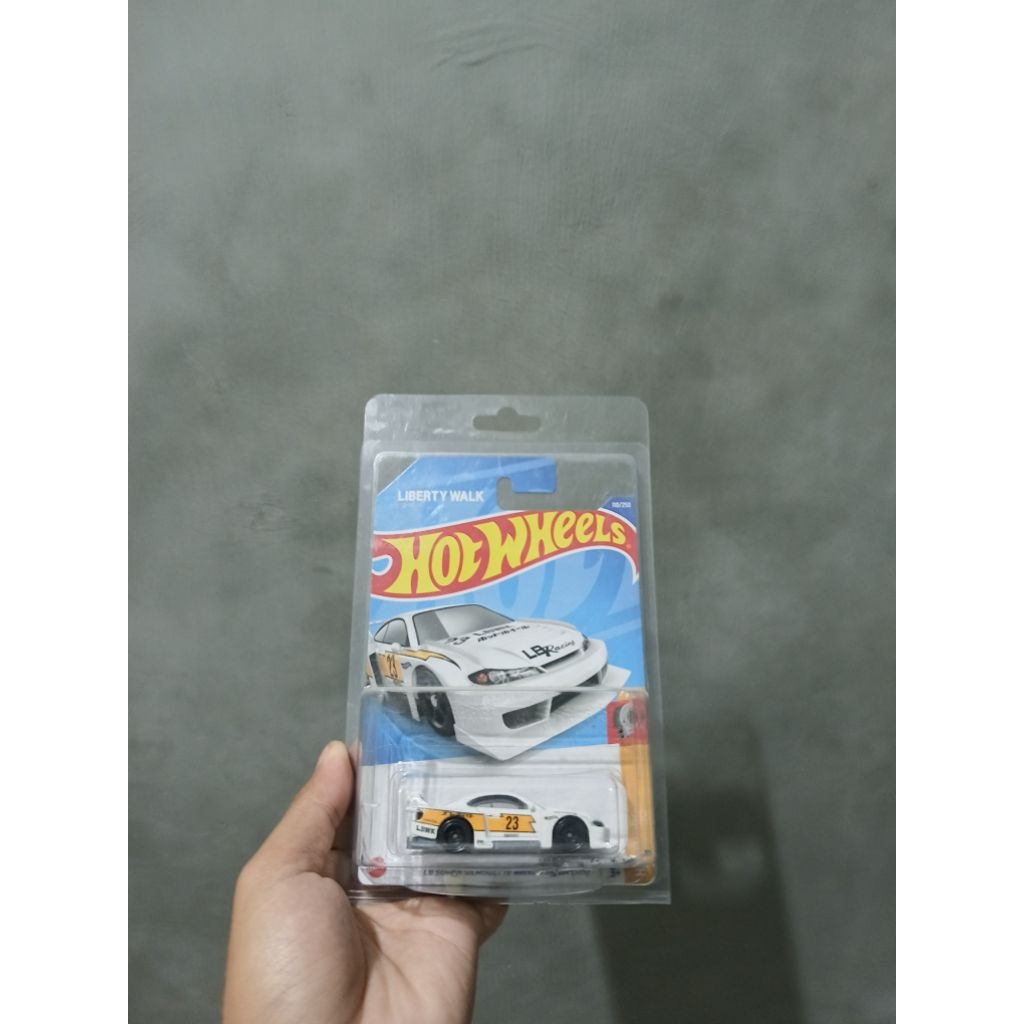 Hotwheels Nissan Silvia (S15) Putih Silhouette lbwk