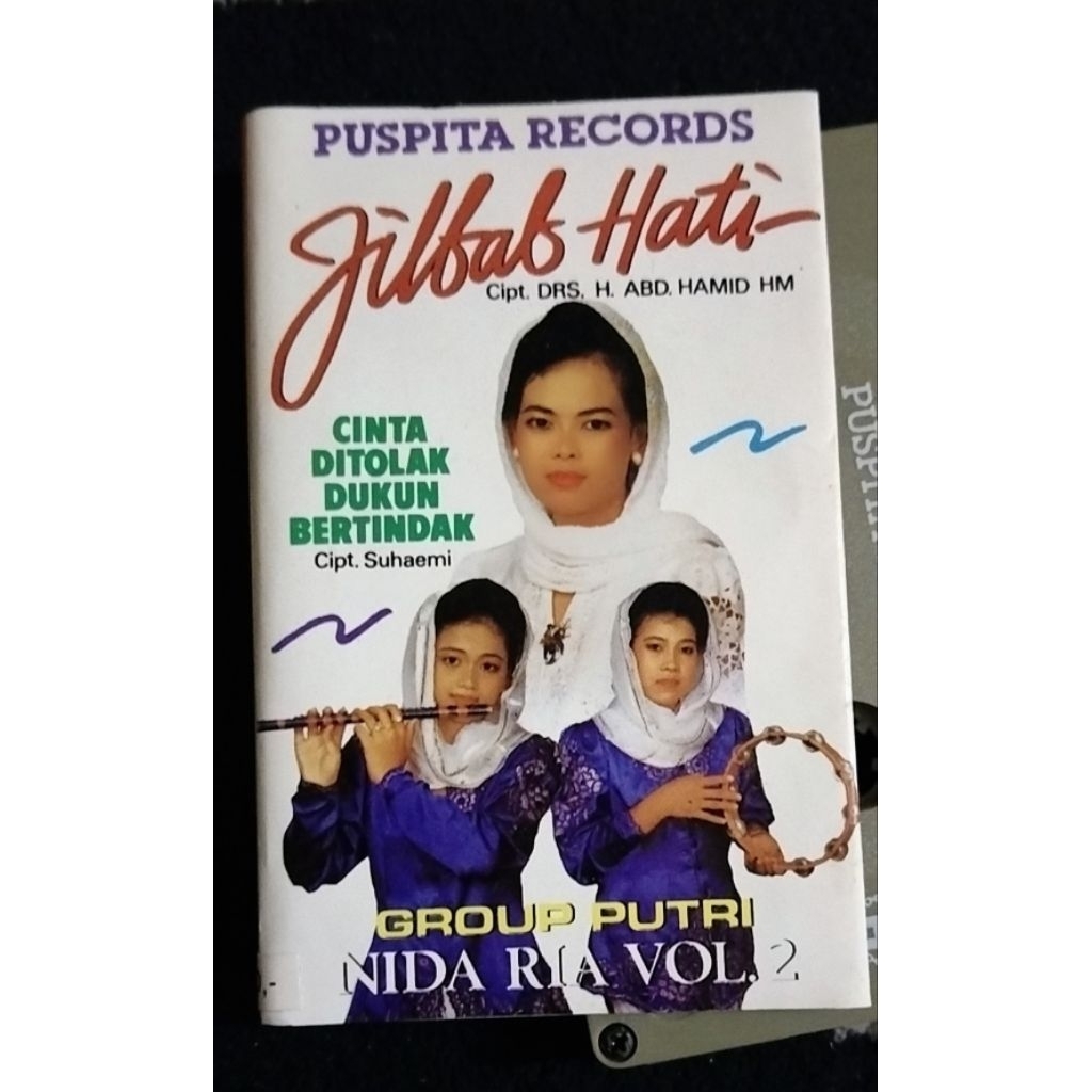Kaset pita NIDA RIA vol 02 Jilbab Hati