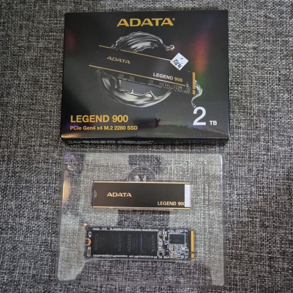 Ssd adata legend 900 2tb nvme m.2 pcie gen 4x4 second bekas