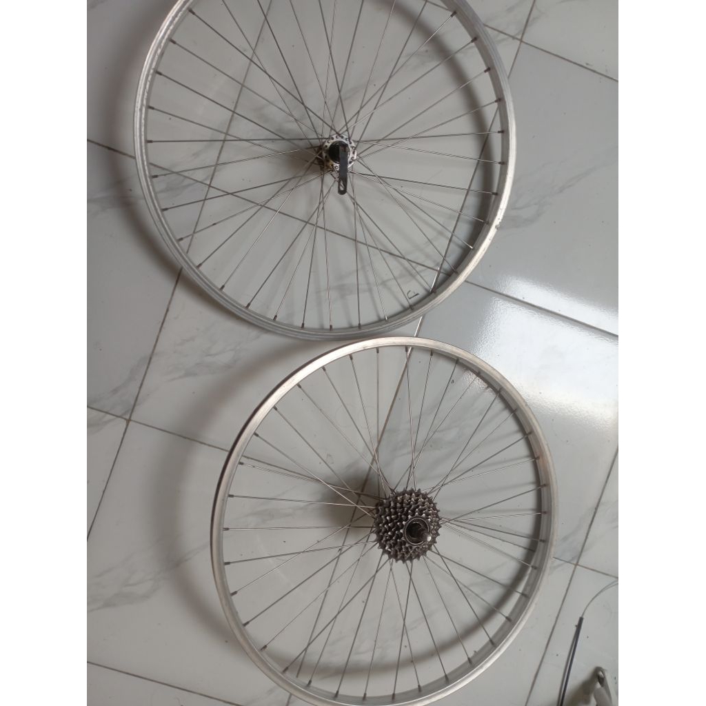 wheelset 26 inch bekas sepeda federal