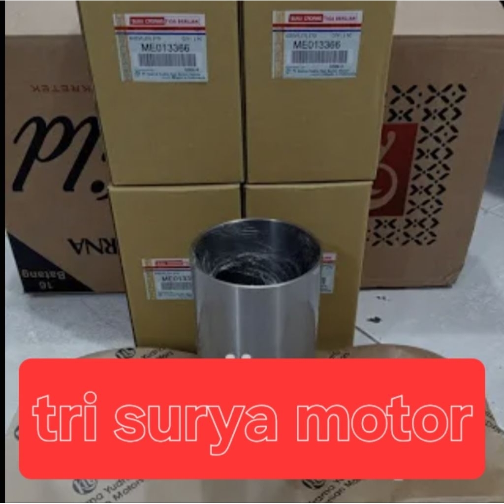 Cylinder Liner Only Foring Boring Buring Finish Colt Ps120 Ps125 Canter Turbo Fe74 125 HD 1set 4pcs