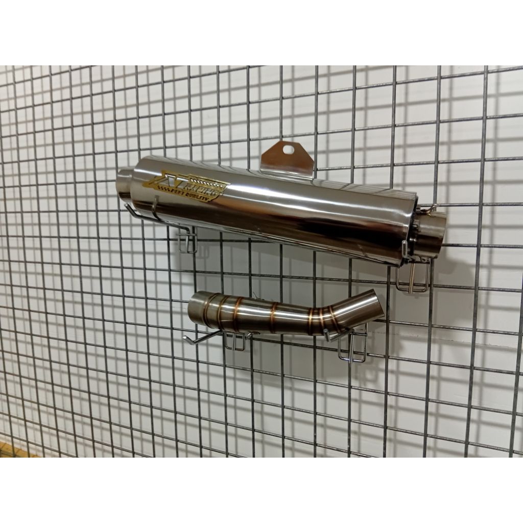 knalpot standar cb150r new cbr150r facelift knalpot plus slip on