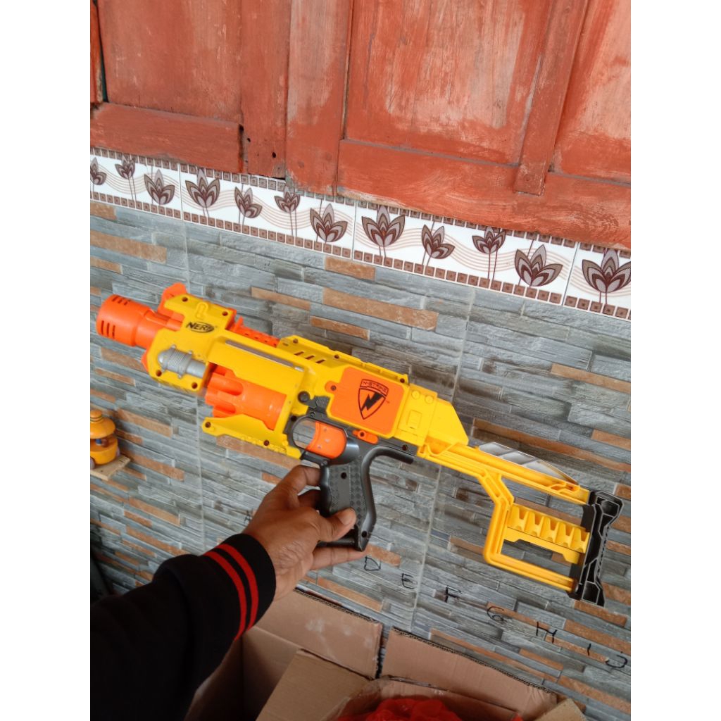tembak mainan nerf elektrik off