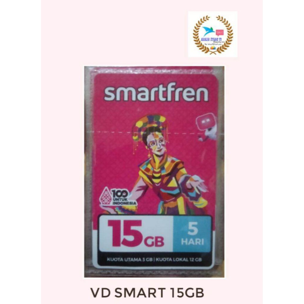 VOUCHER DATA SMARTFREN 15GB 10H