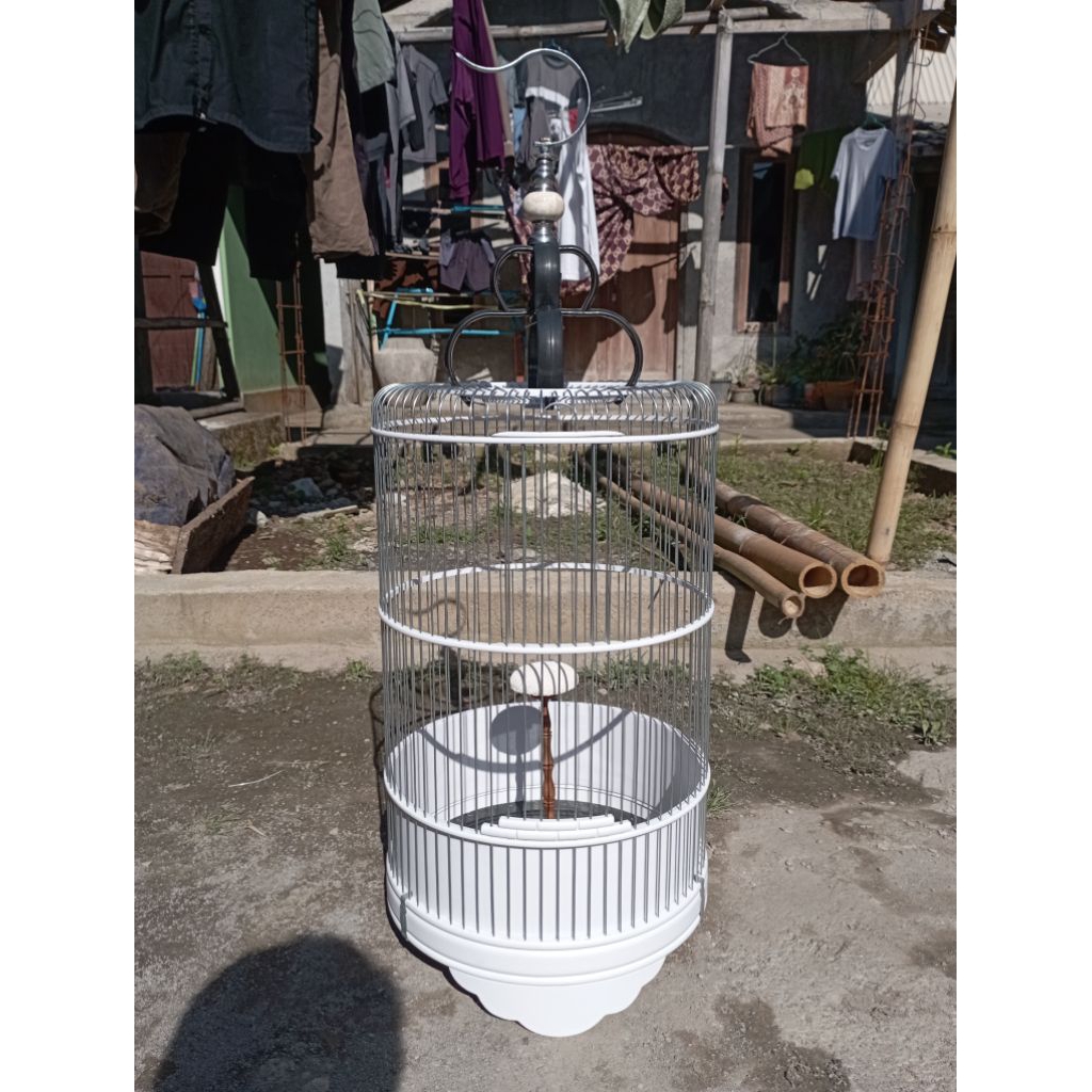 Sangkar Branjangan Pvc Ruji Galvanis pesanan