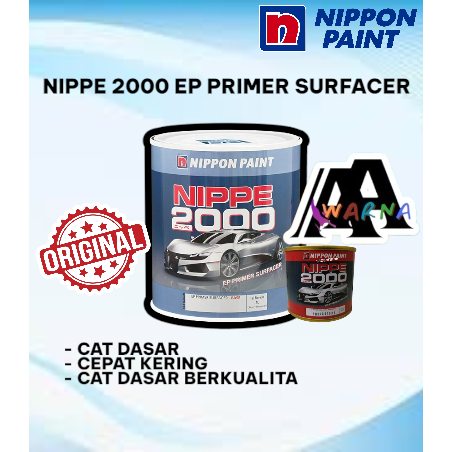 EPOXY NIPPE 2000 PRIMER SURFACER KEMASAN 1 KG / EPOXY PRIMER NIPPE 2000