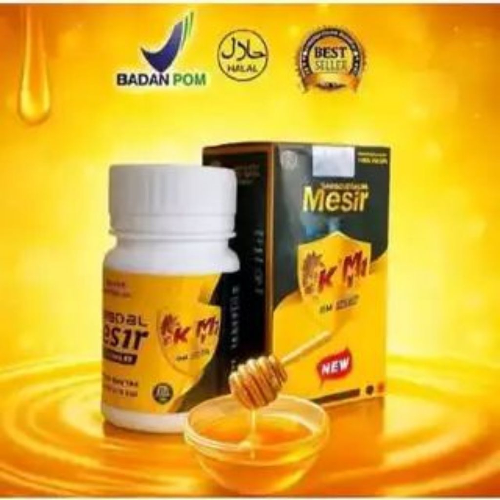 Kadal Mesir Kapsul Original Kemasan Baru [10KAPSUL) KM