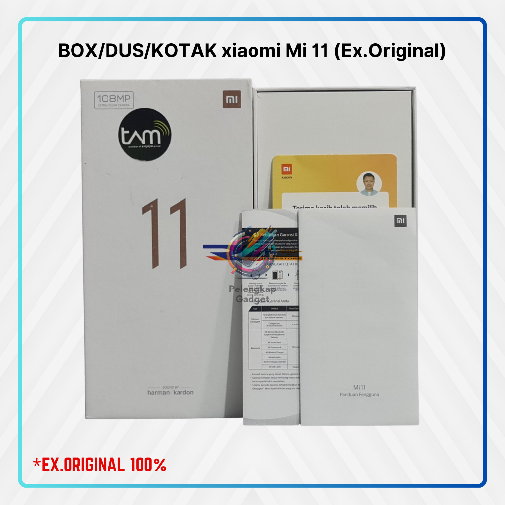 

BOX/DUS/KOTAK xiaomi Mi 11 (Ex.Original)